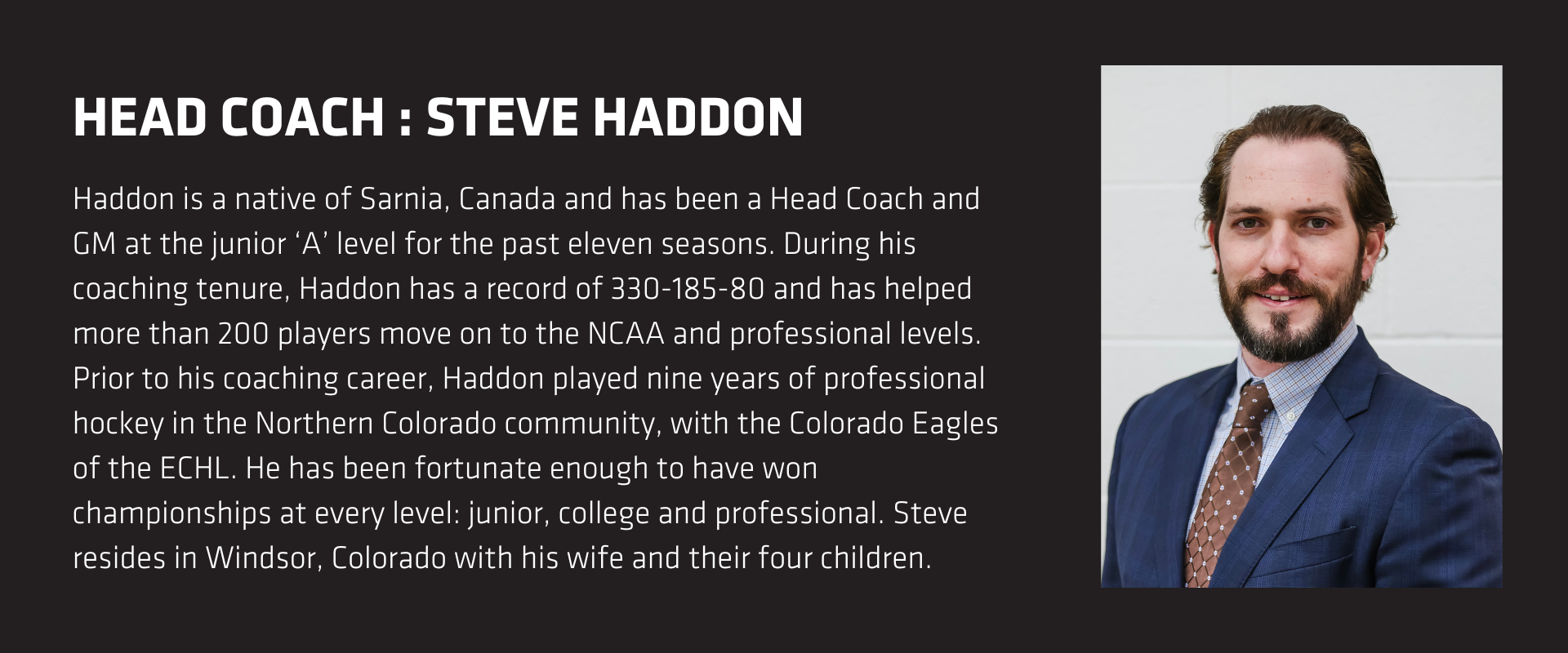 Head Coach: Steve Haddon