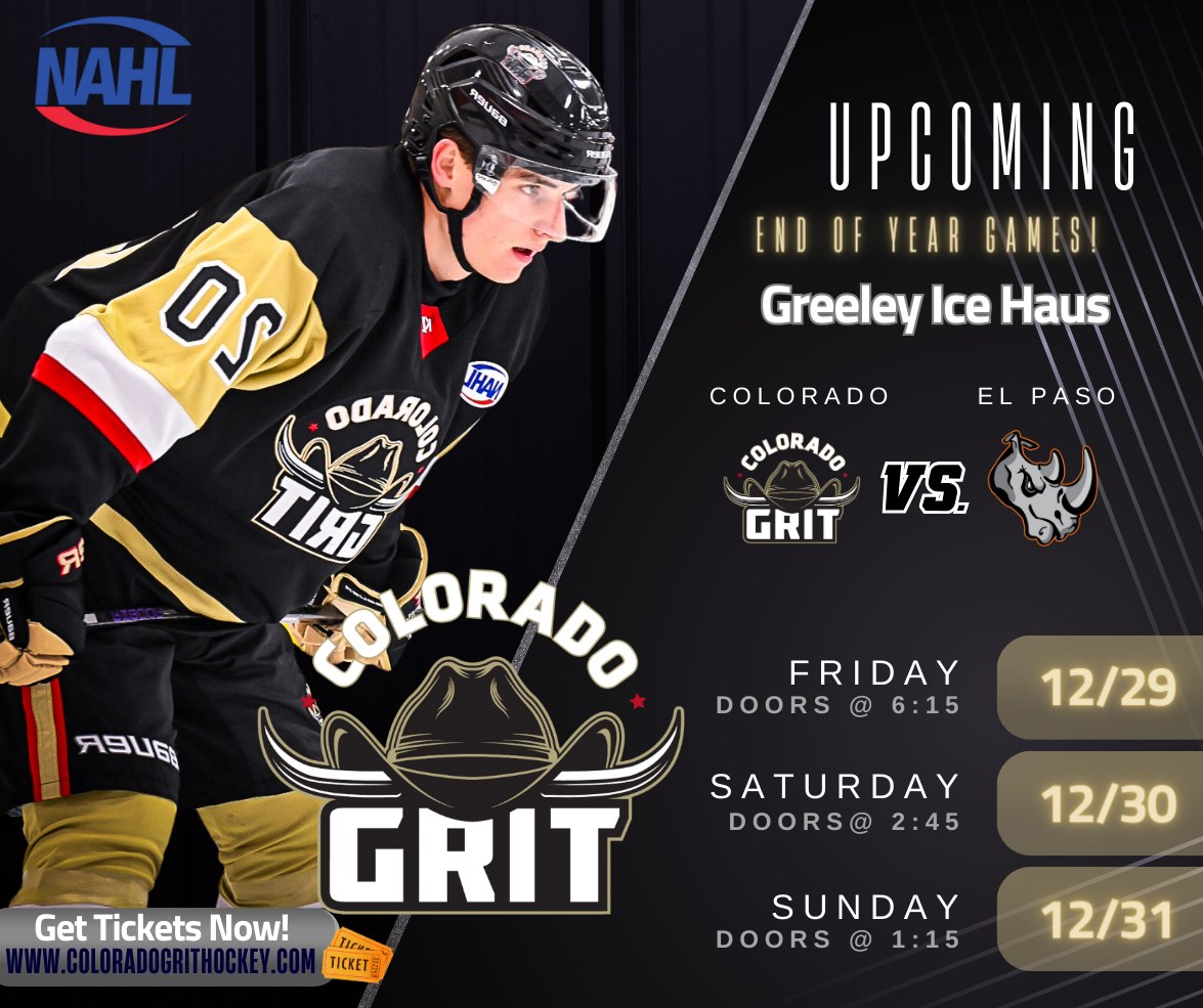 Colorado Grit New Years Tickets