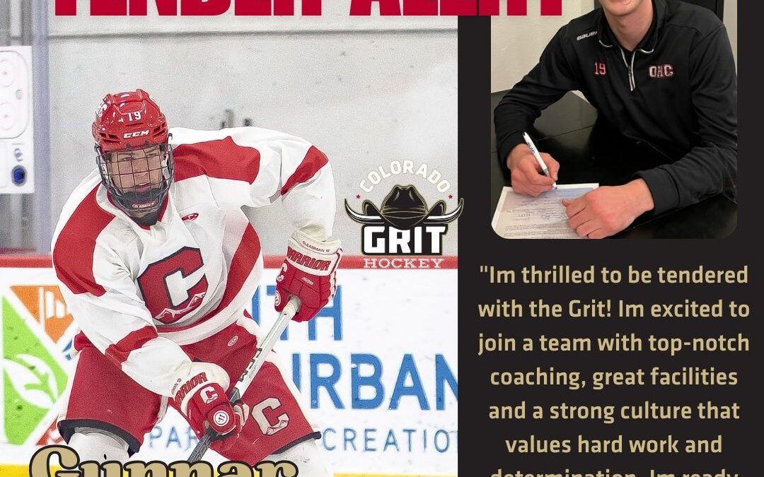 Forward Gunnar Gleasman Signed to Tender