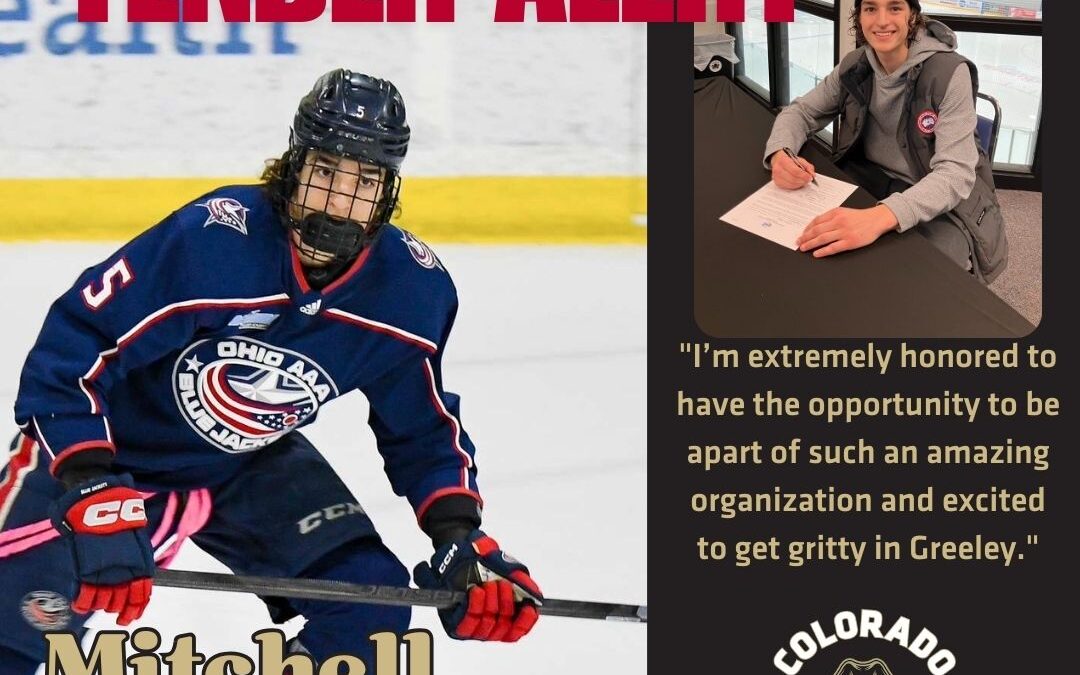 Defenseman Mitchell Reid Signed to Tender
