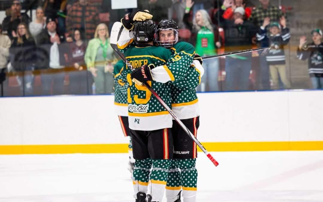 Sterling Stands Tall, Poirier Seals Grit’s OT Triumph  Colorado 2, Ice Wolves 1