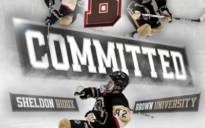 Sheldon Rioux Makes Division 1 Commitment to Brown